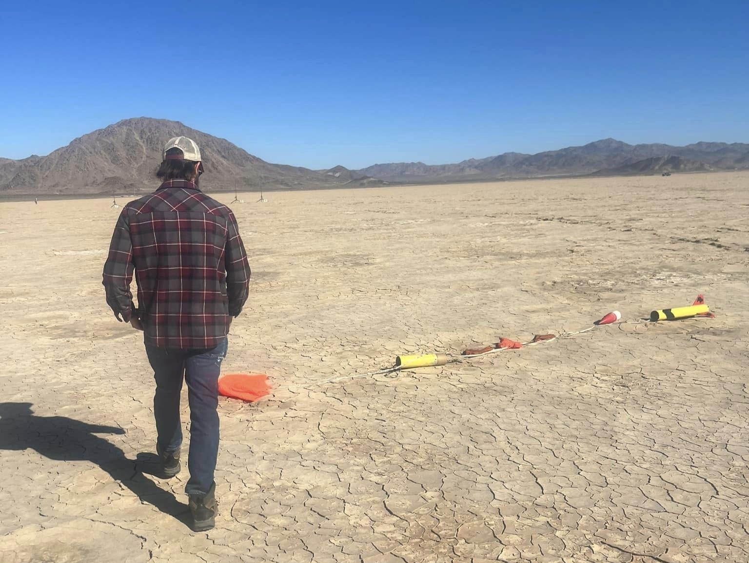 Photo of Charlie Horse's landing site